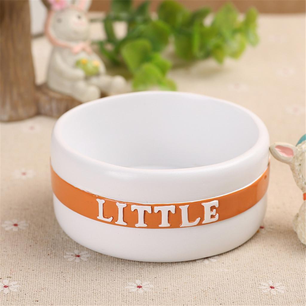 Resin Round Flower Pot Garden Planter  Succulent Bonsai Holder