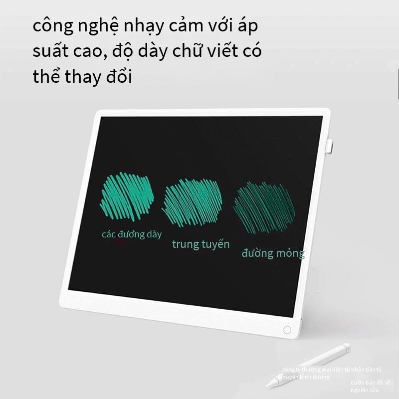 Giao hàng nhanh Mijia LCD bảng đen nhỏ 20 inch bảng viết tại nhà dành cho trẻ em vẽ và chữ viết graffiti bảng vẽ điện tử nhỏ