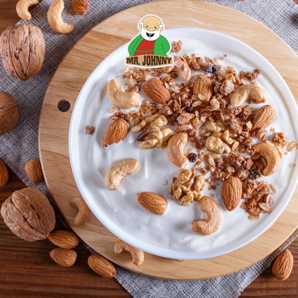 Granola Ngũ Cốc Dinh Dưỡng Hộp 450g, Thực Phẩm Ăn Kiệng Cho Người Giảm Cân, Cho Mẹ Bầu