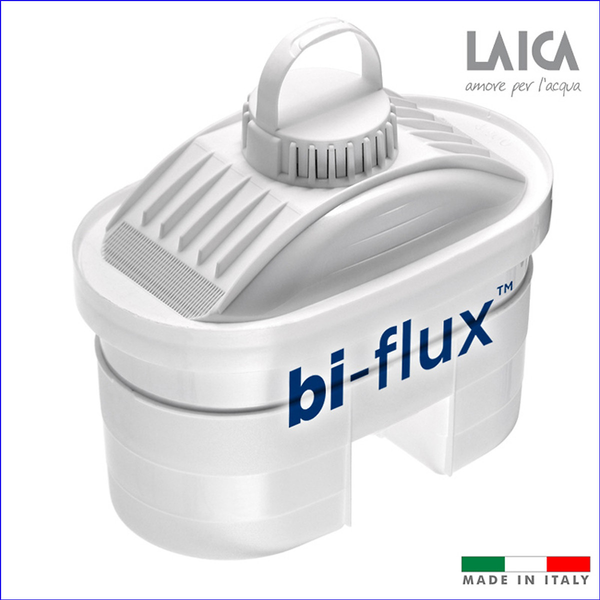 Combo Bình Lọc Nước LAICA Series 1000 ITALY - 2.25 Lít + Bộ 2 Lõi Lọc Than Hoạt Tính