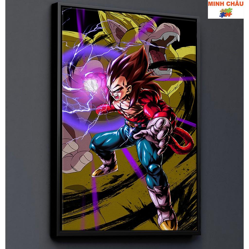 Tranh Canvas | Tranh treo tường trang trí DRAGON BALL - MẪU 3