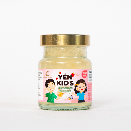 Yến sào Cao cấp Thượng Vy Yến Kid's chưng sẵn dành cho trẻ em (3 lọ x 80ml/ Hộp) sản phẩm thích hợp cho trẻ em từ 1 tuổi trở lên.