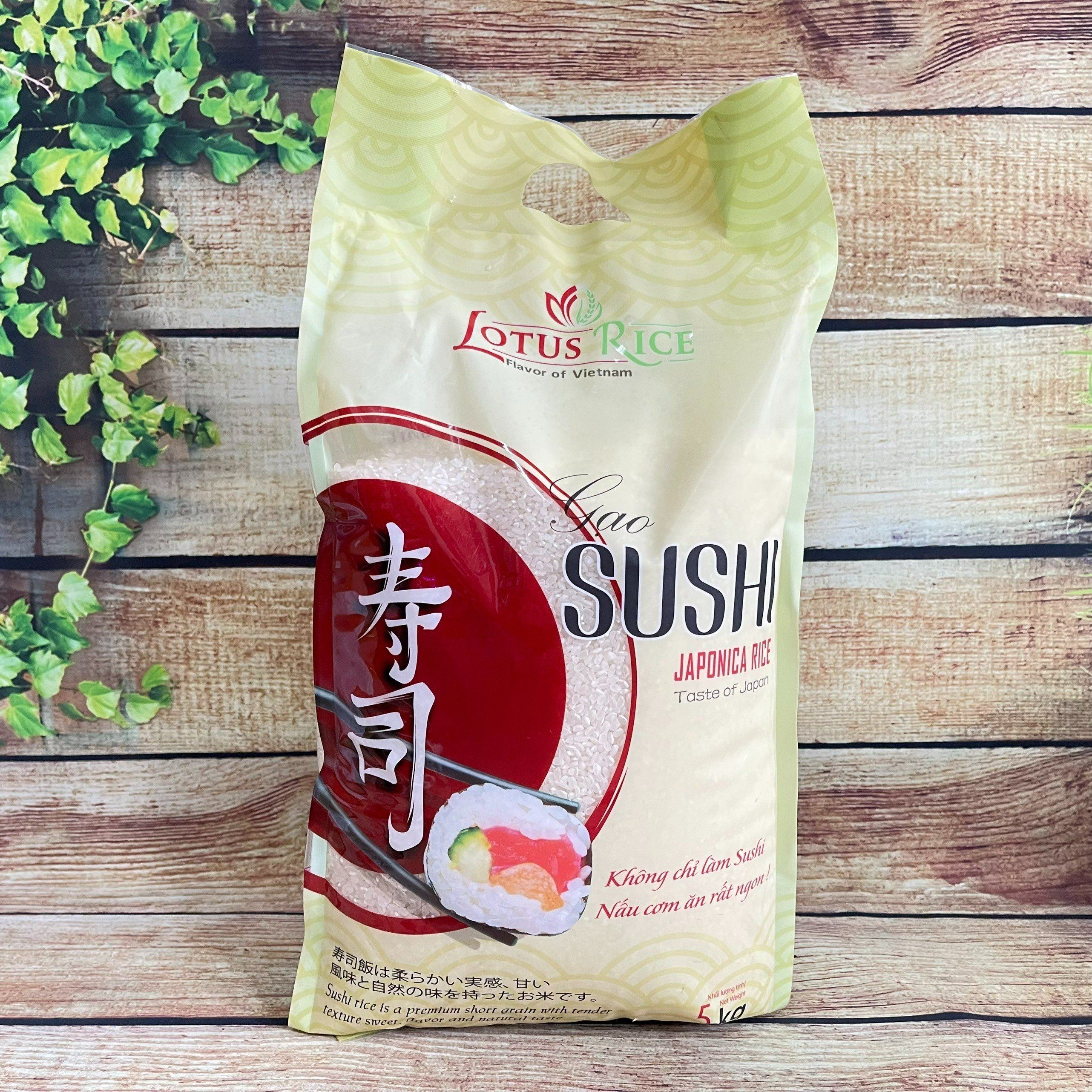 Gạo Nhật Sushi Lotus Rice 5KG
