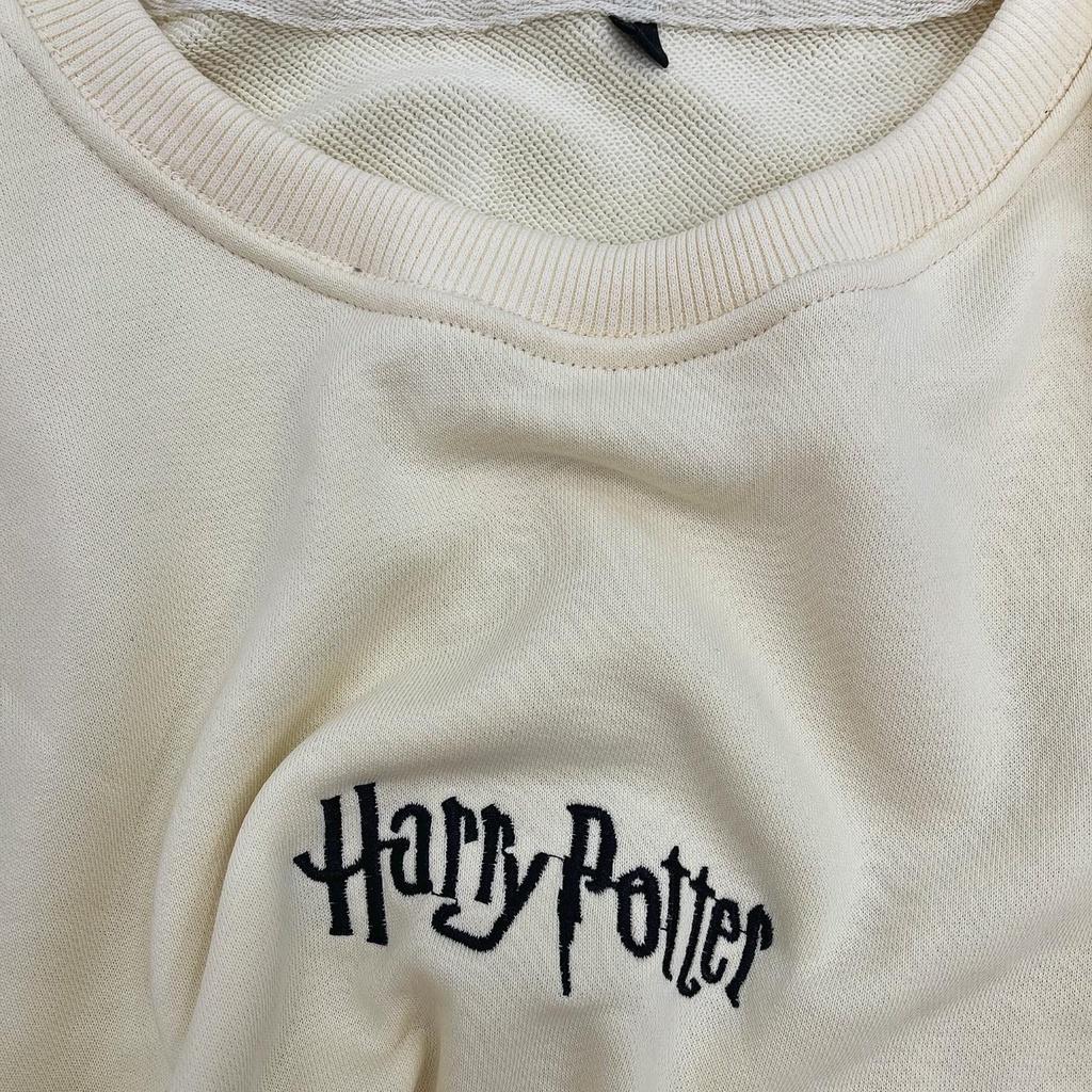 Áo sweater tay dài chữ harypotter