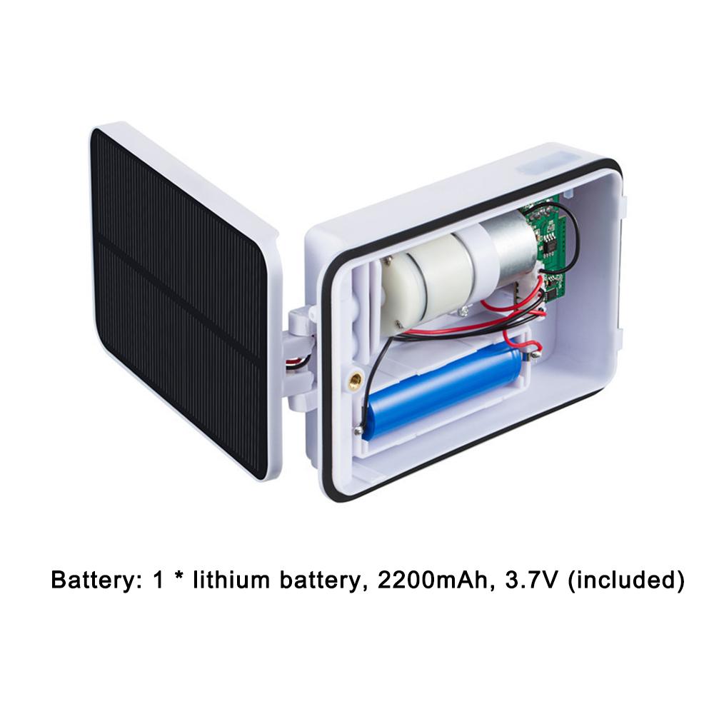 Máy bơm ôxy năng lượng mặt trời cho Bể cá / có thể sạc cắm sạc USB