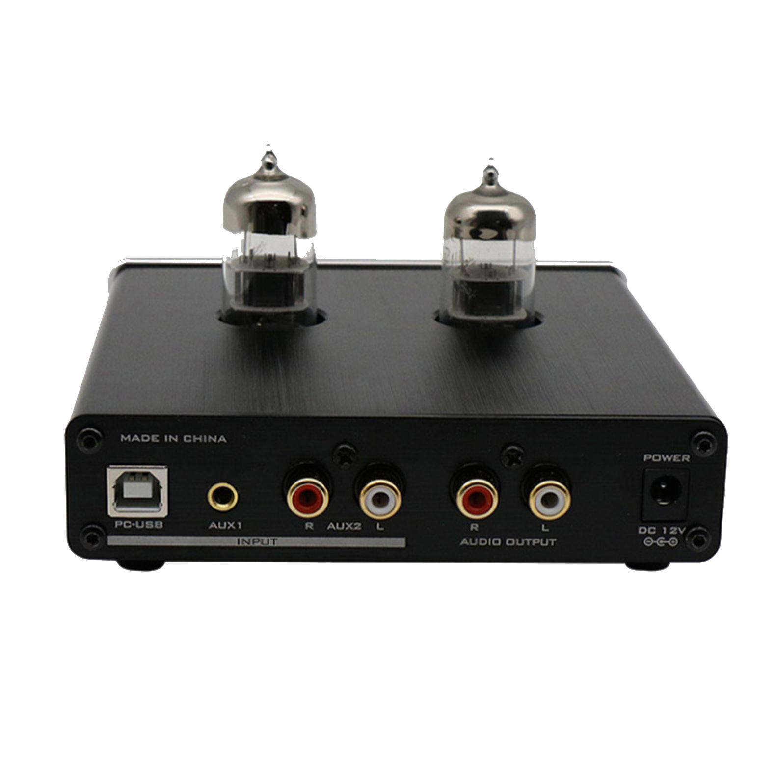 Ampli FX-Audio TUBE 06 Chạy 2 Bóng 6N3 Preamplifier Đèn, Chỉnh BassTreble DC3909 - Hàng Chính Hãng