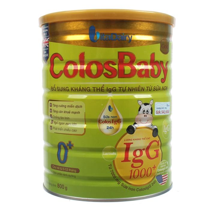 Sữa bột Colosbaby gold 0+ 800g