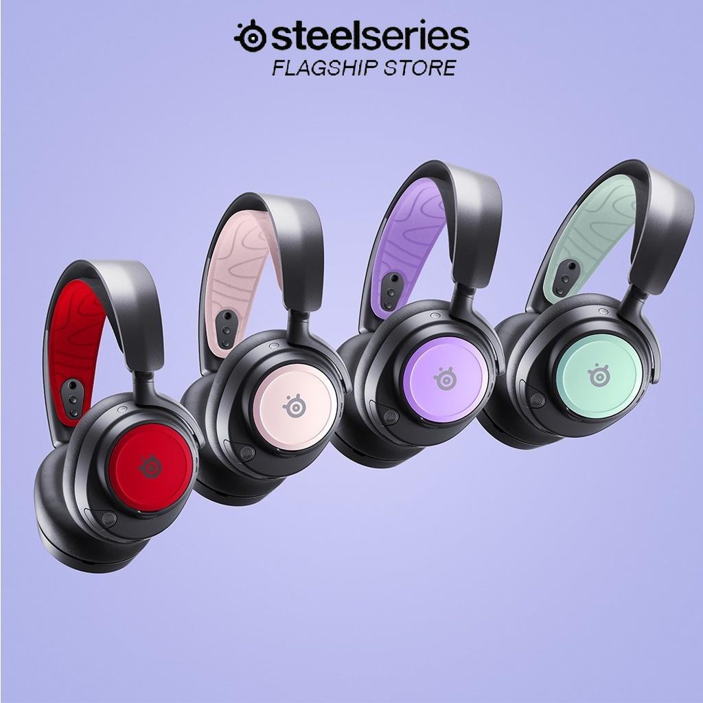 Ốp trang trí tai nghe Steelseries Arctis No va (Hồng, Xanh Mint, Tím Lilac, Đỏ Cherry) - Hàng Chính Hãng