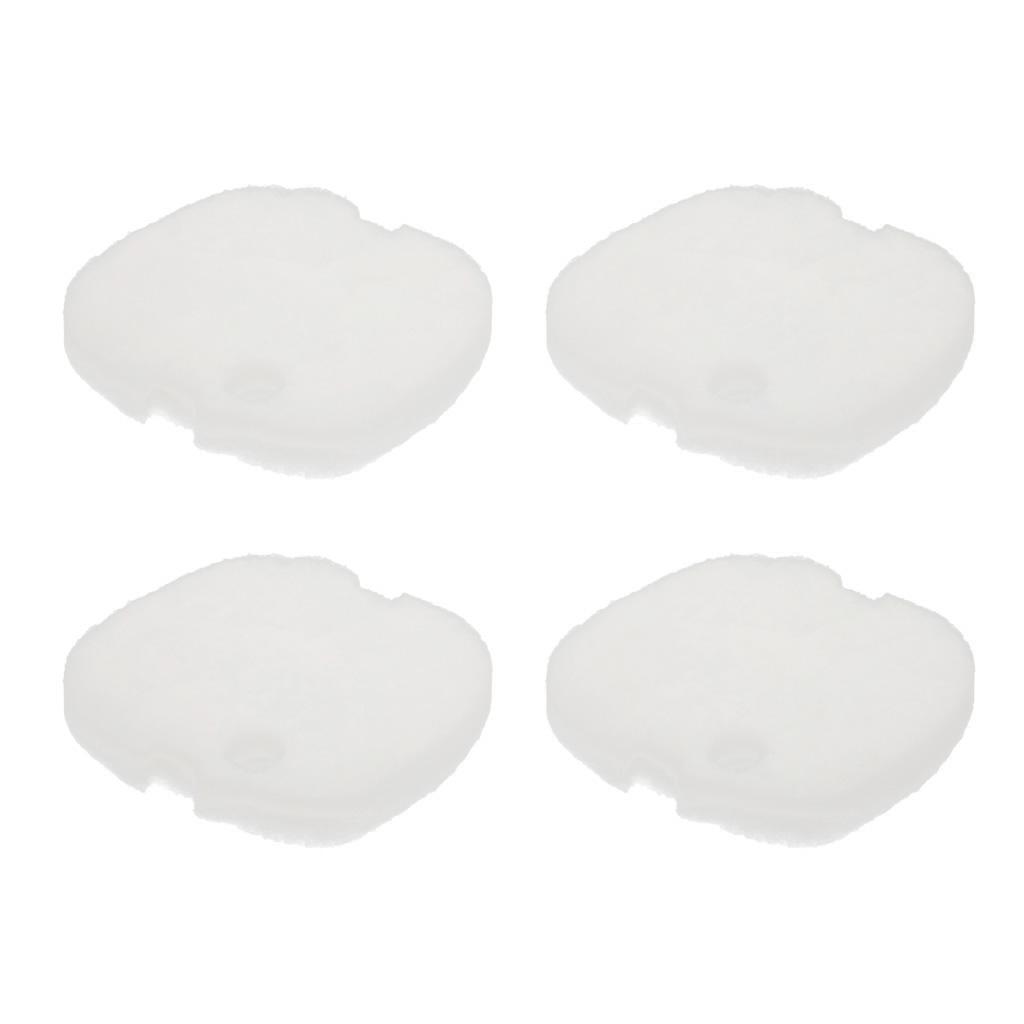 4Pcs Fish Tank External Filter Bucket Replacement Filter Cotton