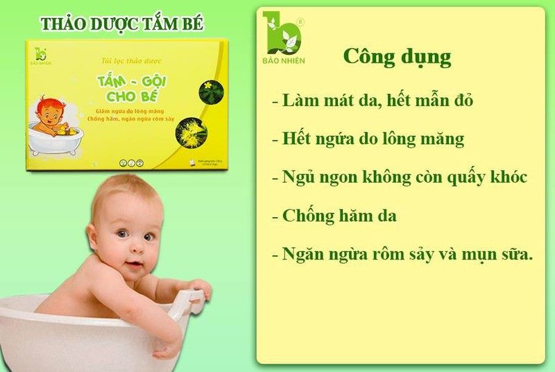 Túi lọc thảo dược tắm bé Bảo Nhiên