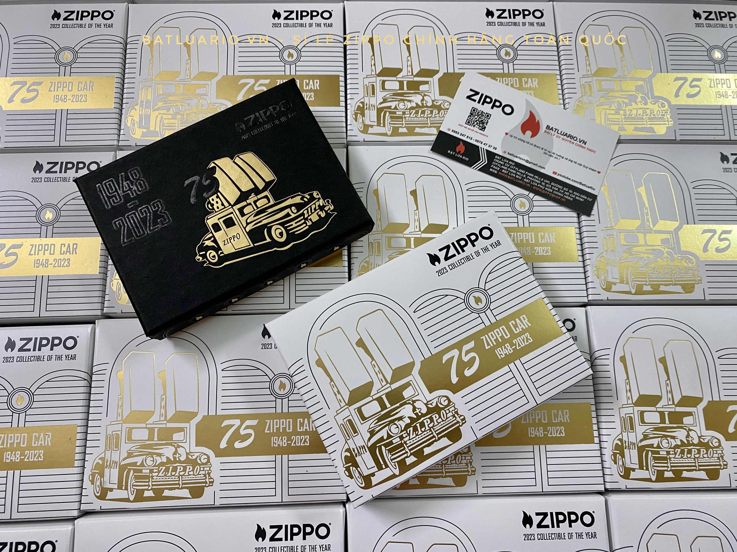 Zippo 48692 – Zippo 2023 Collectible Of The Year – Zippo Car 75th Anniversary Asia Pacific Limited Edition – Zippo COTY 2023 – Honoring 75 Years Of The Zippo Car