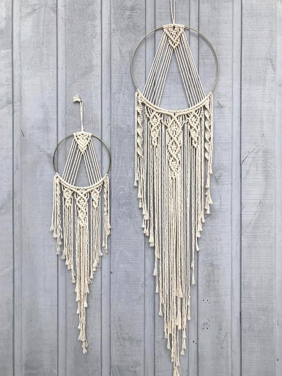 1 dreamcatcher macrame trang trí