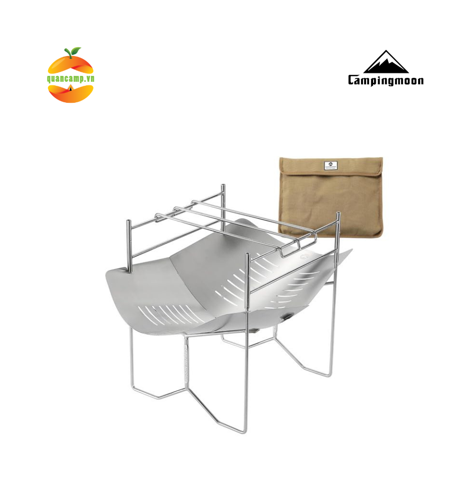 Bếp củi solo gấp gọn Campingmoon SOLO-A4