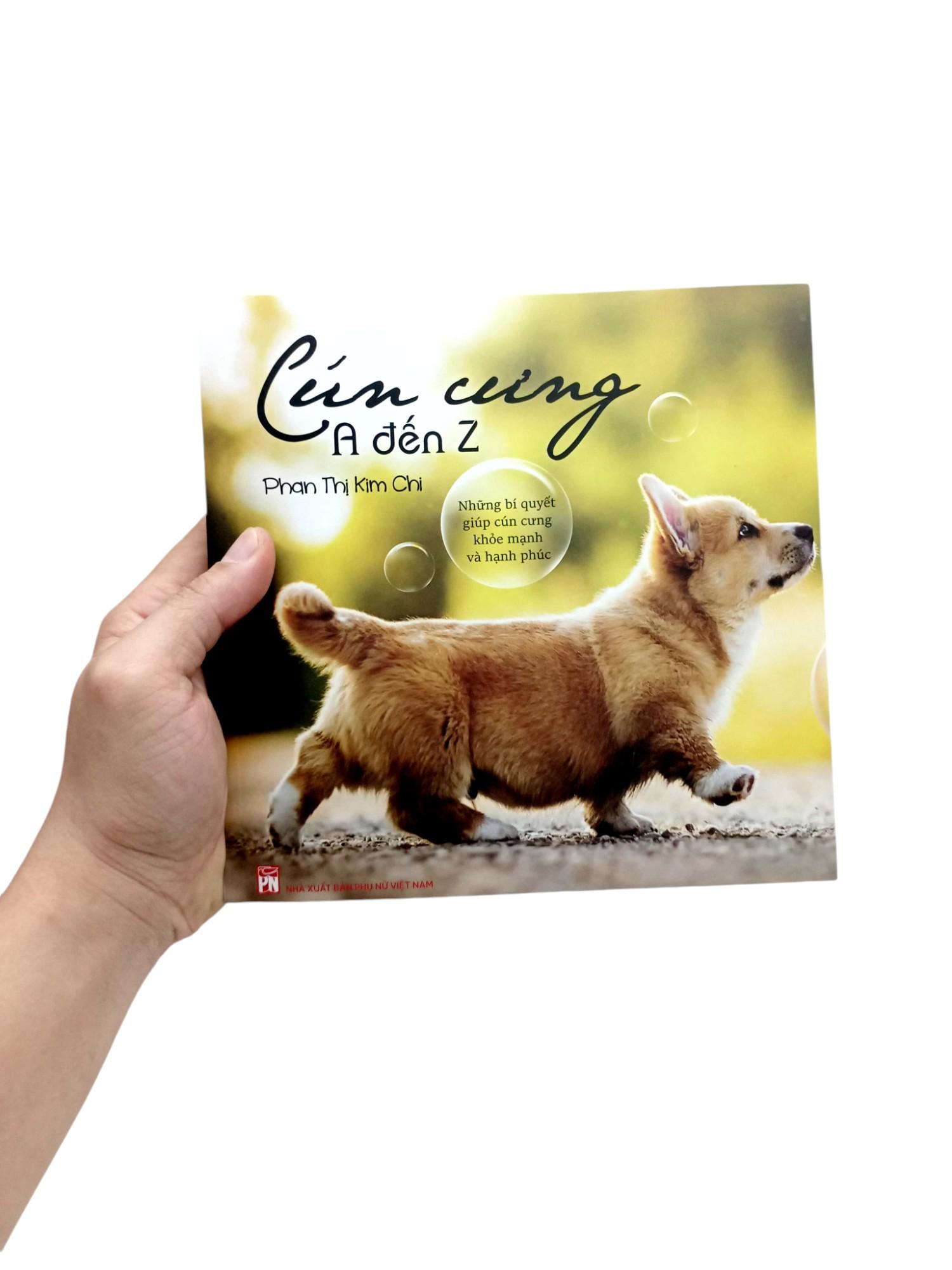 Sách - Cún Cưng A Đến Z - Những Bí Quyết Giúp Cún Cưng Khỏe Mạnh Và Hạnh Phúc
