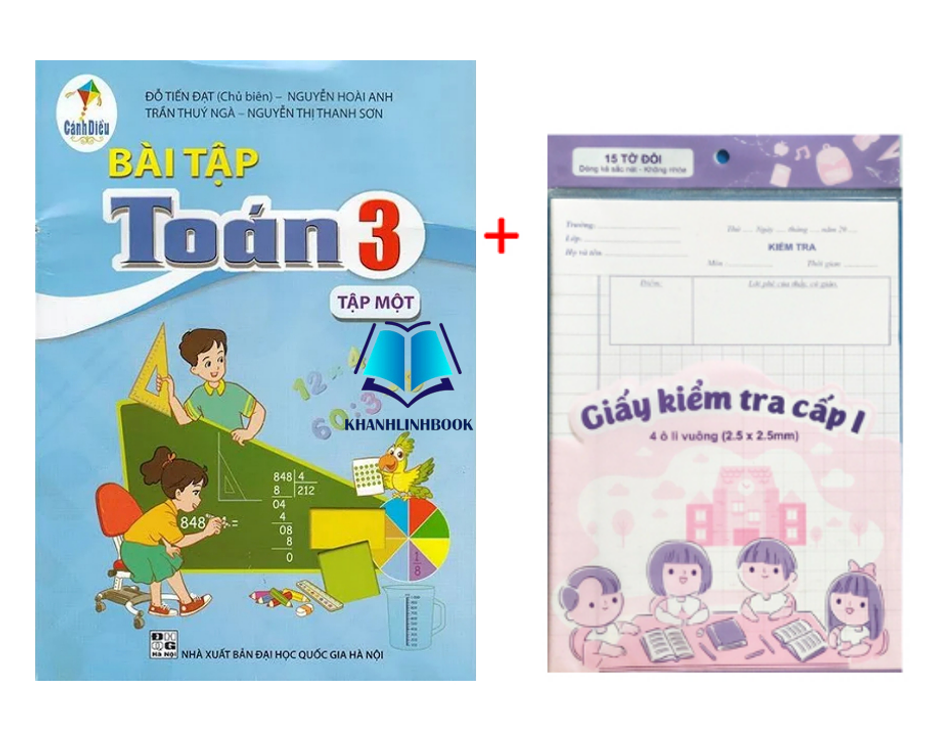 Sách - Bài tập Toán 3 tập 1