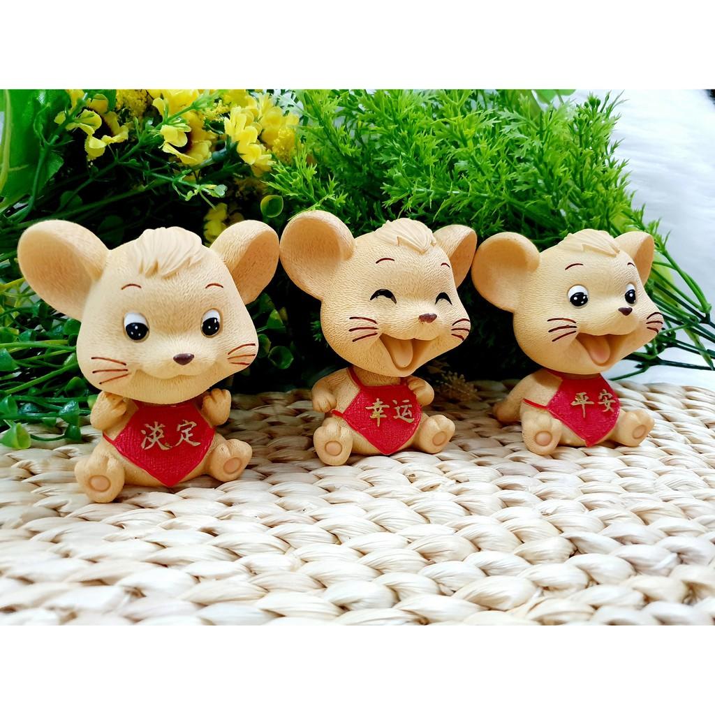 Tượng Chuột May Mắn Siêu Dễ Thương - Canh Tý 2020