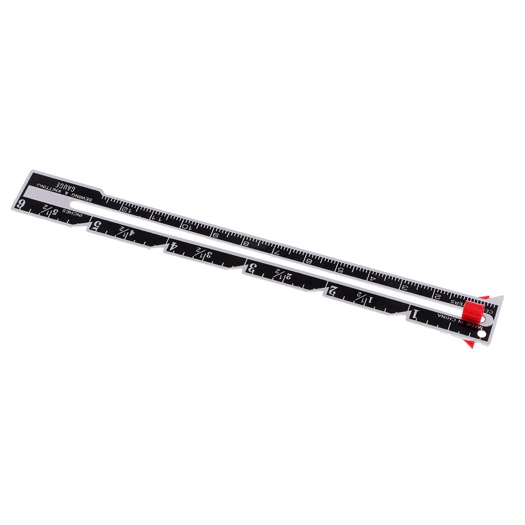 Essential Sewing Tools Sewing Knitting Gauge & Seam Ripper & Sewing Snip
