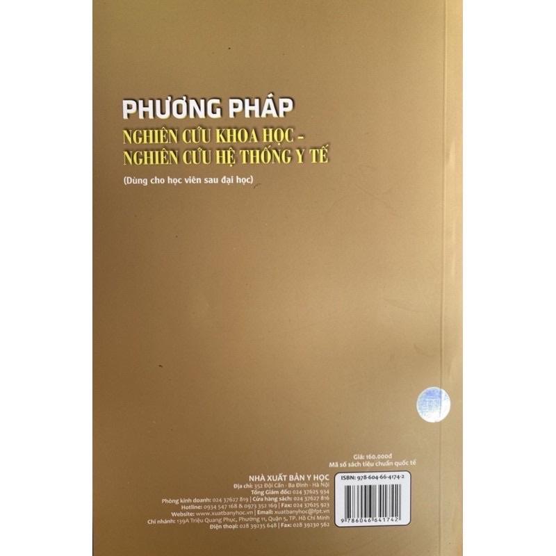 Sách - Phương pháp nghiên cứu khoa học nghiên cứu hệ thống y tế