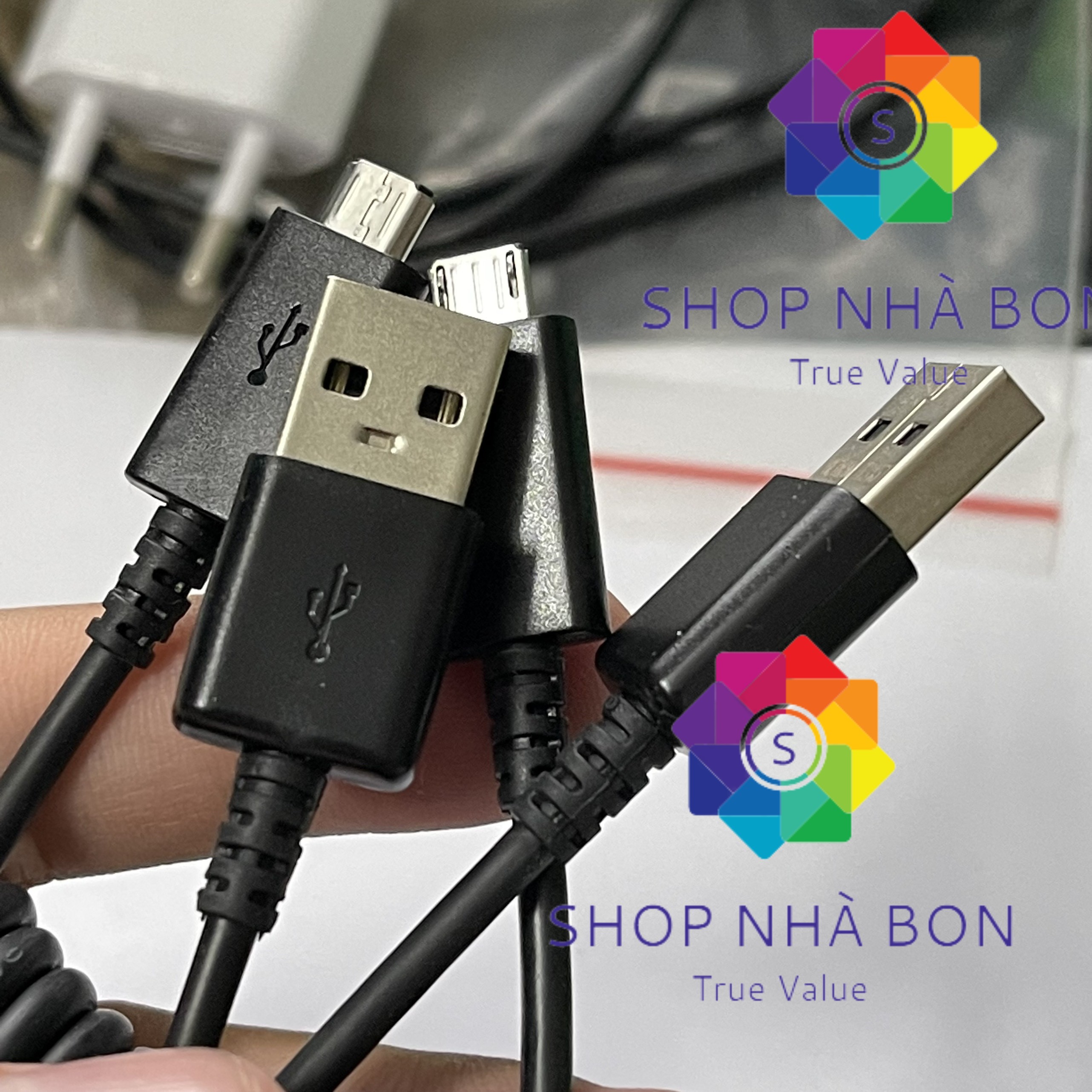 Dây cáp sạc nhanh Micro USB cho điện thoại SamSung, Oppo, VIVO- Hàng nhập khẩu