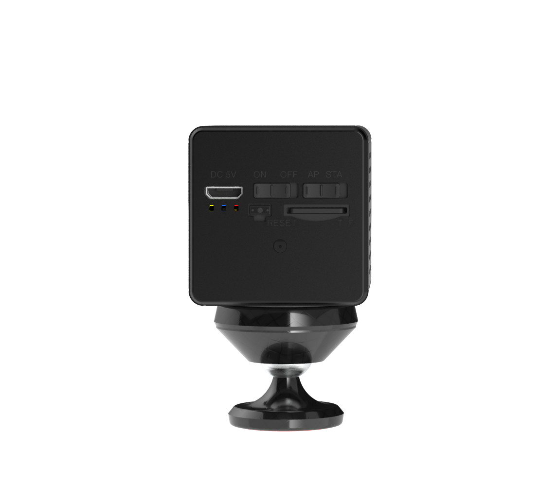 Camera trong nhà Wifi mini C90s Vstarcam 1080p 2MB , siêu nhỏ (3.65x4.0x3.65 Cm) ,  Góc rộng 150 độ , Kèm thẻ nhớ 128GB A1 Lexar - Hàng chính hãng