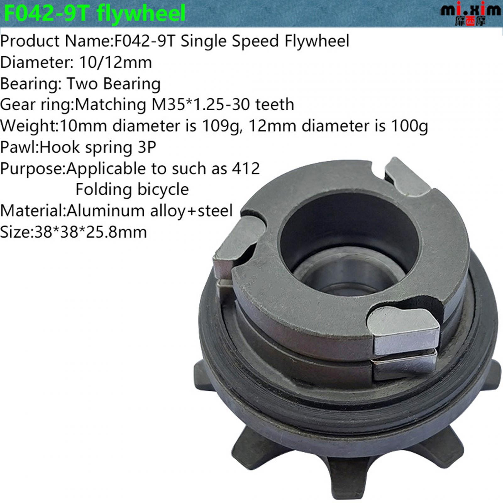 Single Speed Freewheel Bike Freewheel High Strength Durable Gear for Cycling