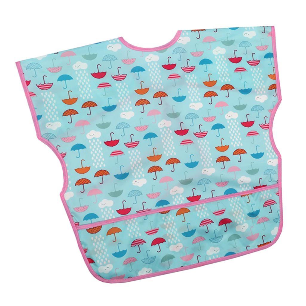 Sleevless Drooling Teething Waterproof Bib for Baby Toddlers