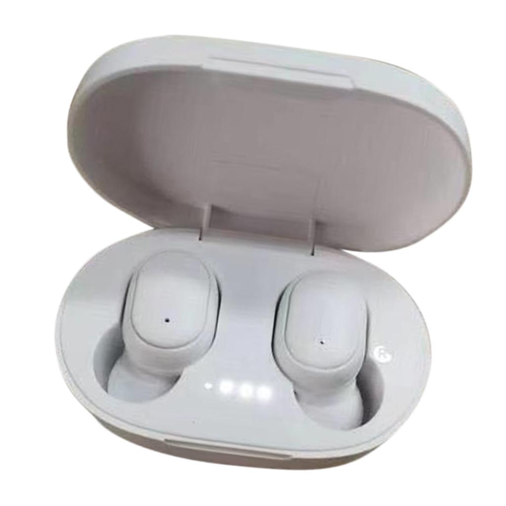 2xA6S TWS Airdots Headset Bluetooth5.0 Earphone Headphone Stereo Earbuds White