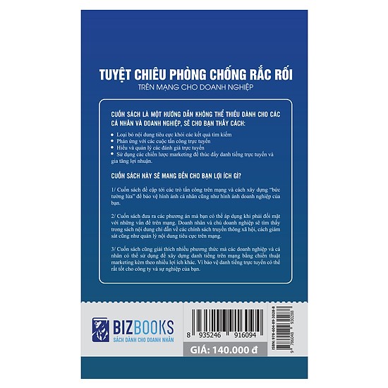 Tuyệt Chiêu Phòng Chống Rắc Rối Trên Mạng(Tặng E-Book Bộ 10 Cuốn Sách Hay Về Kỹ Năng, Đời Sống, Kinh Tế Và Gia Đình - Tại App MCbooks)