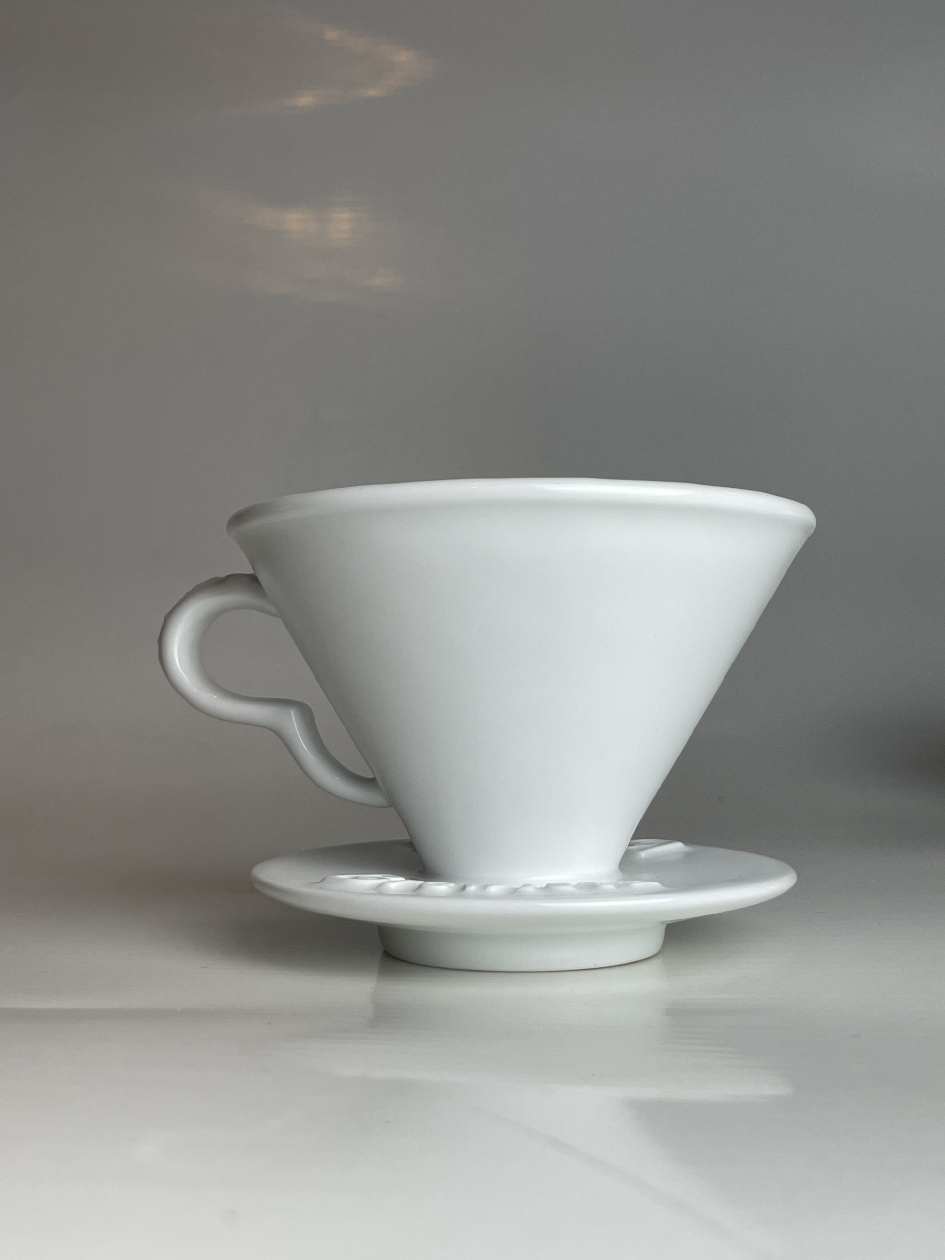 Phễu lọc cà phê V60 sứ cao cấp Brewista Dripper - màu trắng