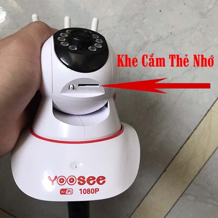 Camera yoosee xem đêm có màu , camera wifi 3 râu chuẩn 2.0 Full HD 1080P , đàm thoại 2 chiều - Hàng Nhập Khẩu