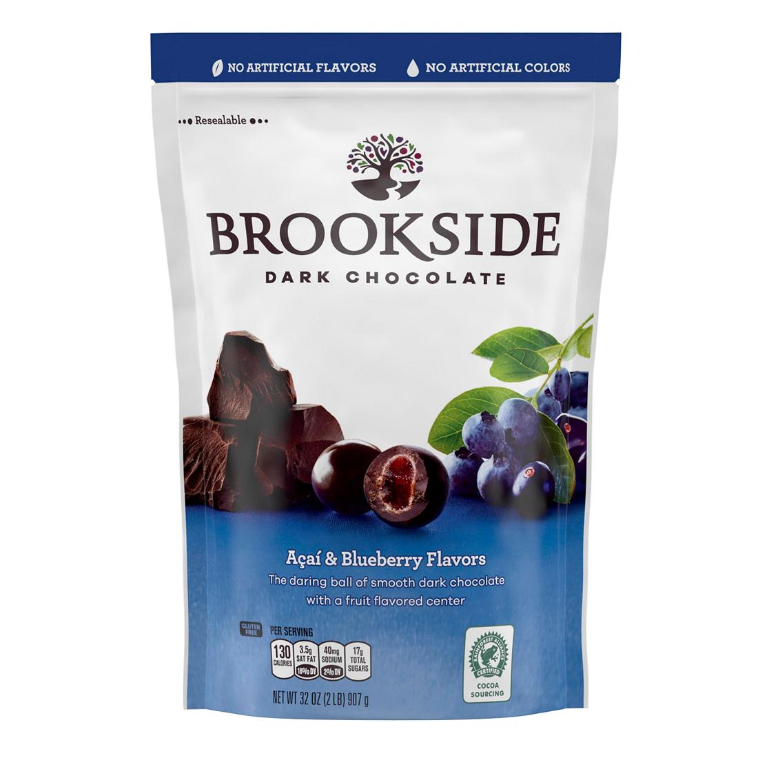 Kẹo Socola đen nhân Việt Quất Brookside Dark Chocolate của Mỹ 907g