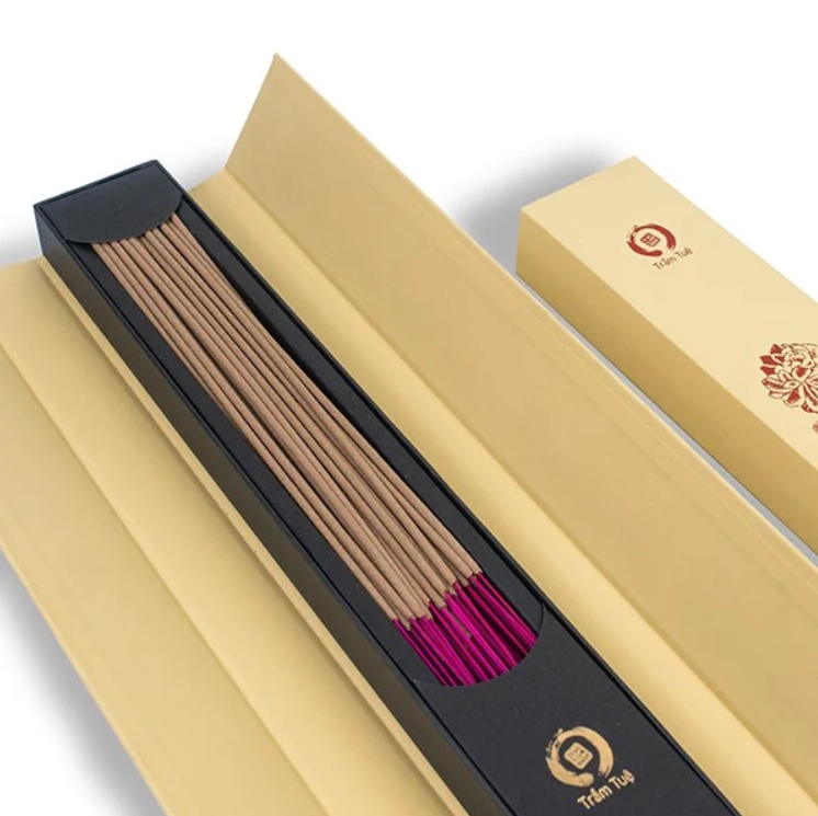Hương trầm Luxury sạch 100% thiên nhiên không hóa chất bảo quản - 90 nén
