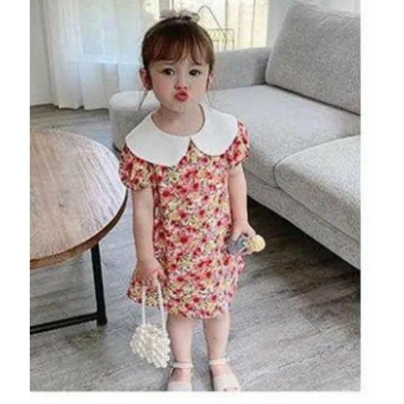 Váy hoa nhí bé gái