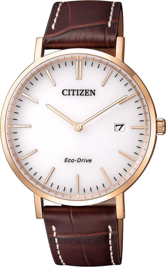 Đồng Hồ Nam Citizen Dây Da AU1083-13A - Mặt Trắng