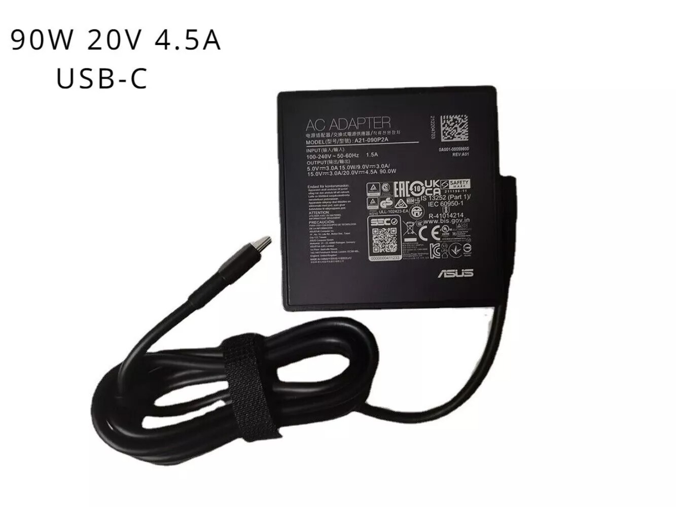 Sạc dành cho Laptop ASUS Vivobook S 16 S5602 S5602ZA S5606 S5606MA 20v TYPE C hàng nhập khẩu
