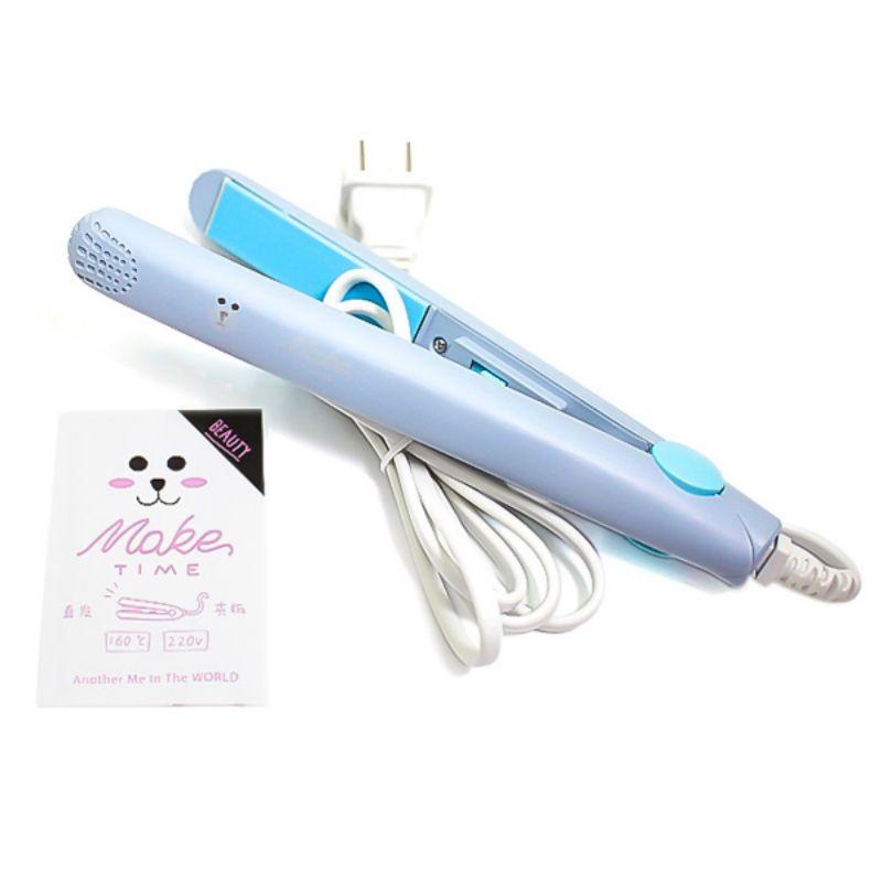 Máy duỗi tóc mini du lịch tiện lợi - Máy duỗi uốn mini tiện lợi , tặng kèm vỏ hộp xinh xắn.