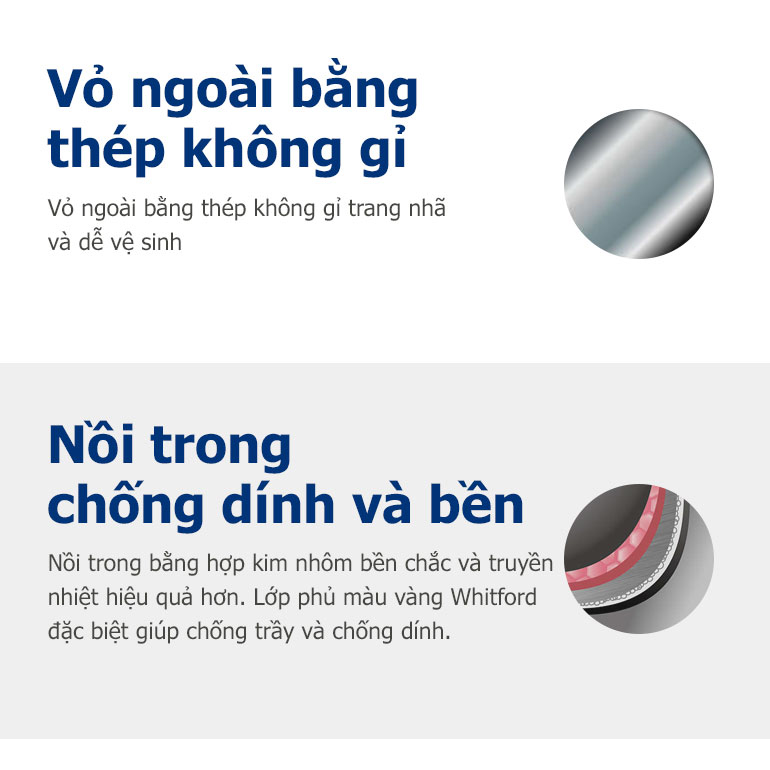 Nồi Áp Suất Điện Tử Philips HD2137/65 - Hàng Chính Hãng