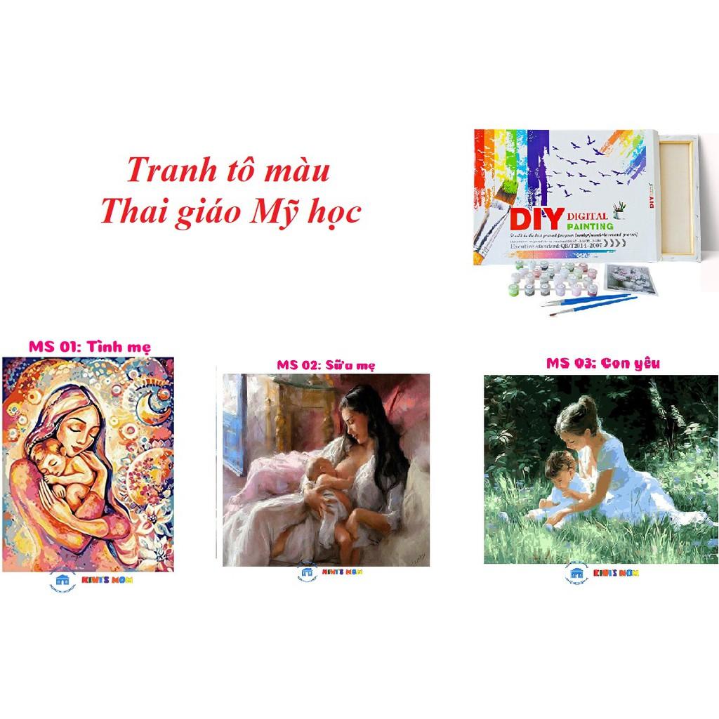 Tranh tô màu Thai giáo