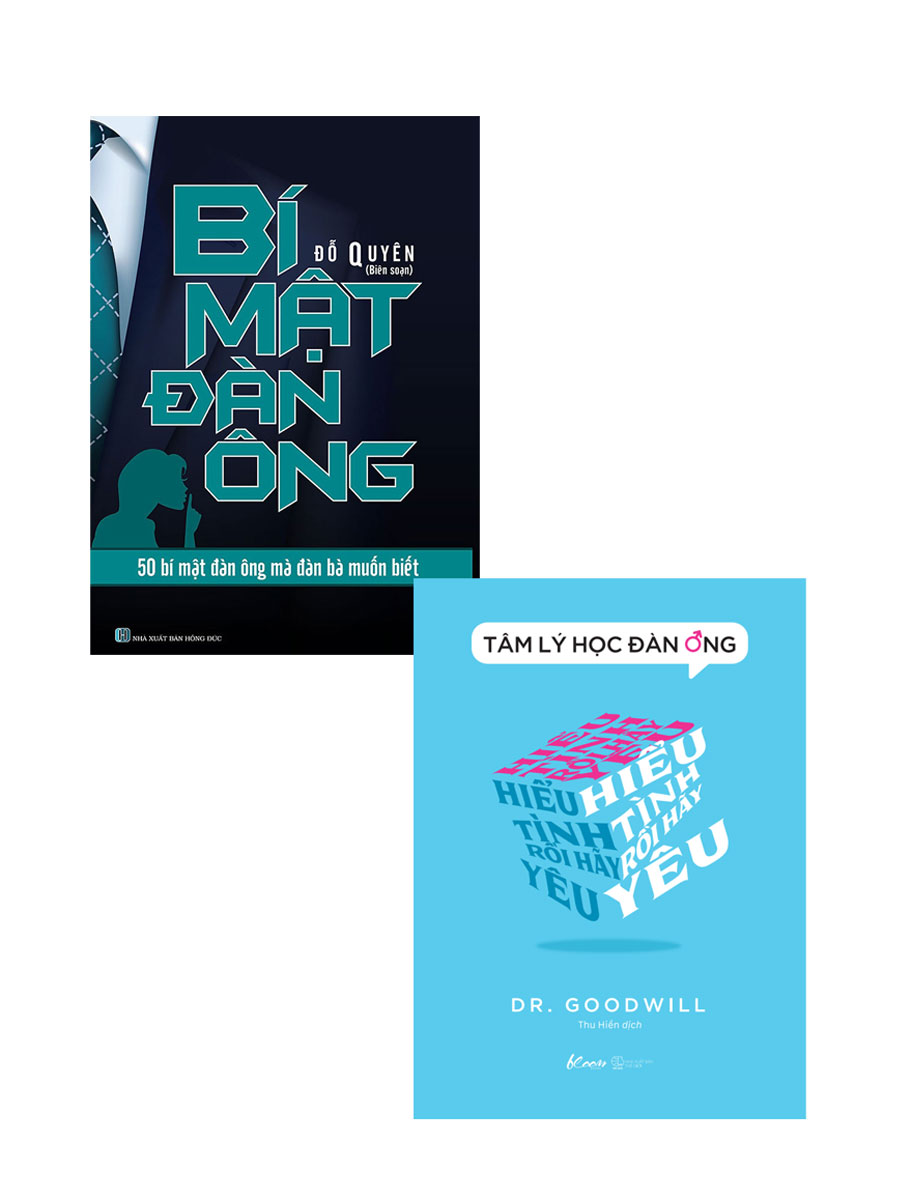 Combo Bí Mật Đàn Ông - 50 Bí Mật Đàn Ông Mà Đàn Bà Muốn Biết + Tâm Lý Học Đàn Ông - Hiểu Tình Rồi Hãy Yêu  _AZ