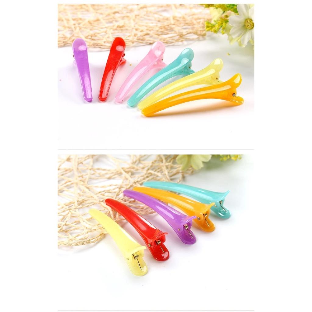 Kẹp tóc mỏ vịt thời trang Hàn Quốc MÀU HỒNG xinh xắn