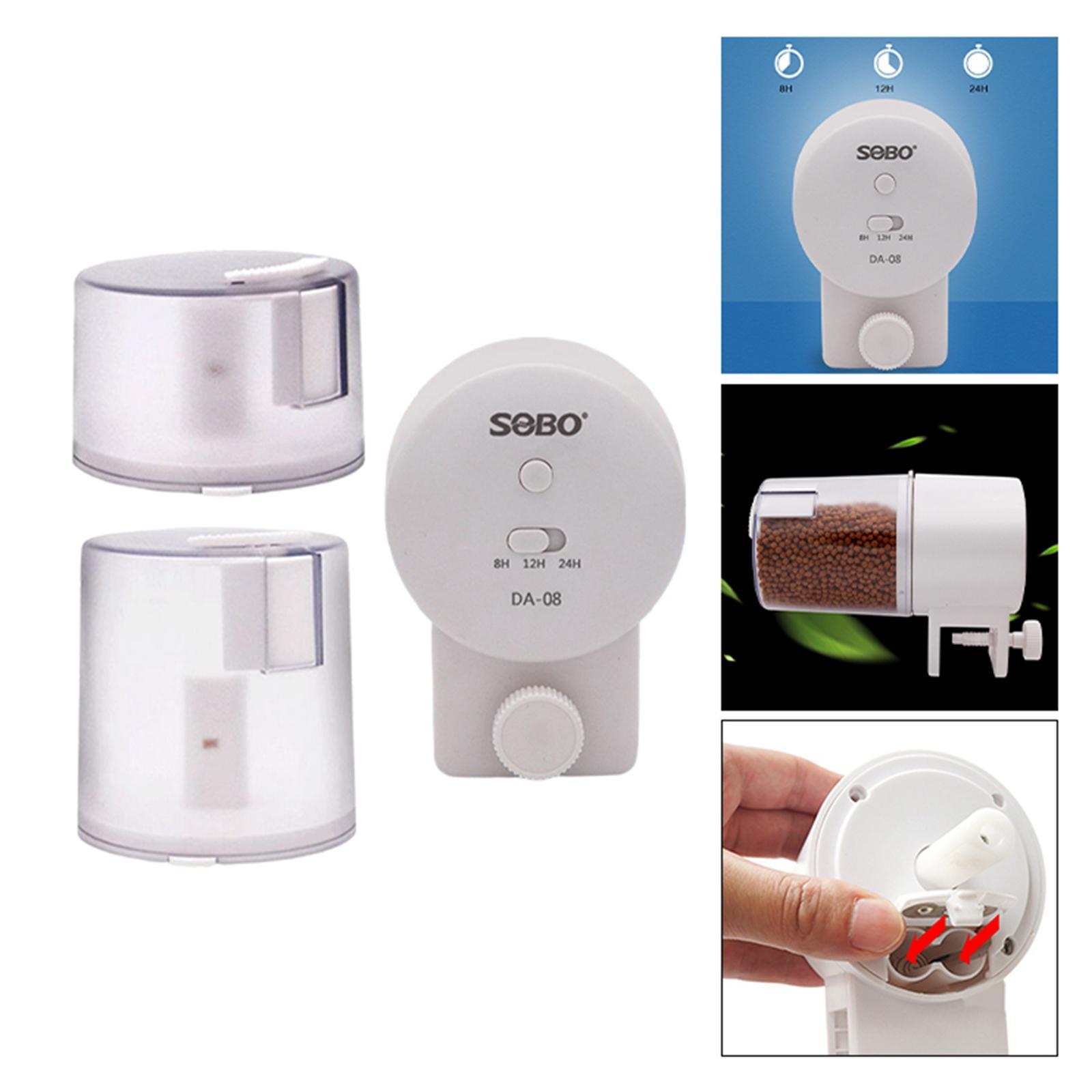 Auto Automatic Fish Feeder Aquarium Holiday Feeding Vacation Timer Food Pond