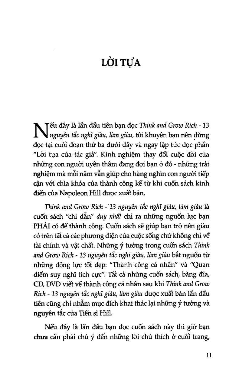 13 Nguyên Tắc Nghĩ Giàu Làm Giàu - Think And Grow Rich (Tái Bản 2023)