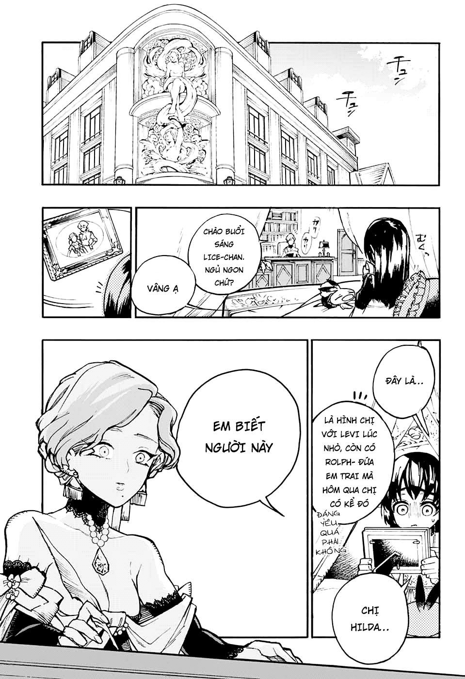 những bức họa quái dị của phù thủy chapter 16.1 22