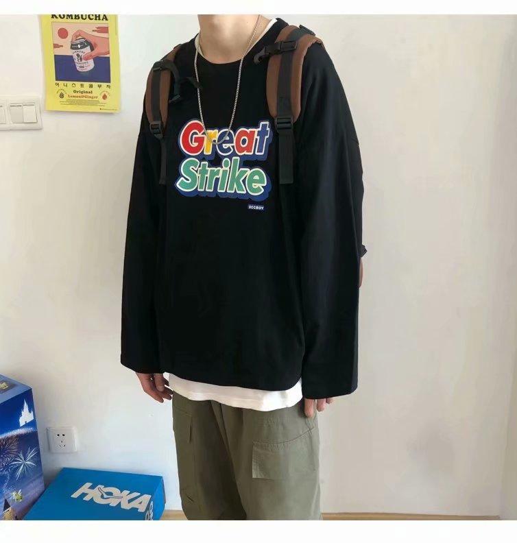 Áo Thun Form Rộng Tay Dài Unisex 3 Màu