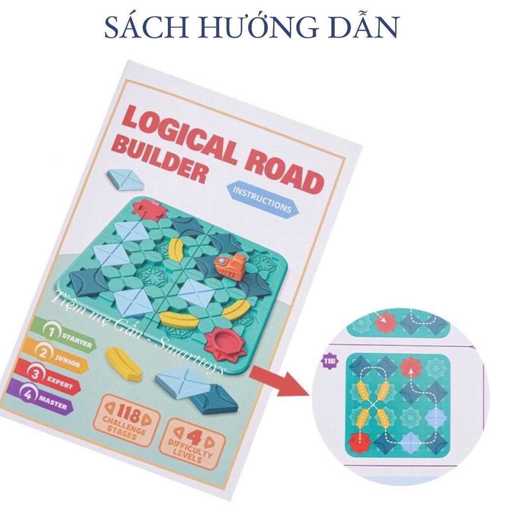 ĐỒ CHƠI CON ĐƯỜNG TƯ DUY, GIẢI MÃ MÊ CUNG SÁNG TẠO LOGICAL ROAD BUILDER GIÚP PHÁT TRIỂN TƯ DUY LOGIC CHO BÉ