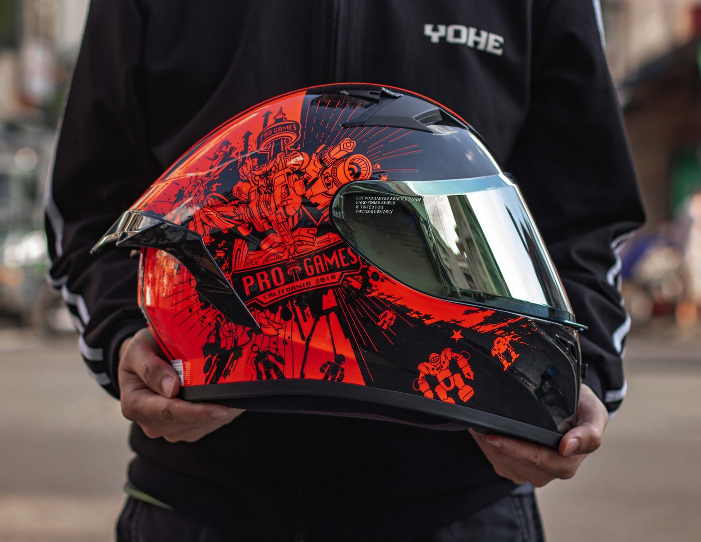 Mũ Bảo Hiểm Fullface YOHE 978 Plus