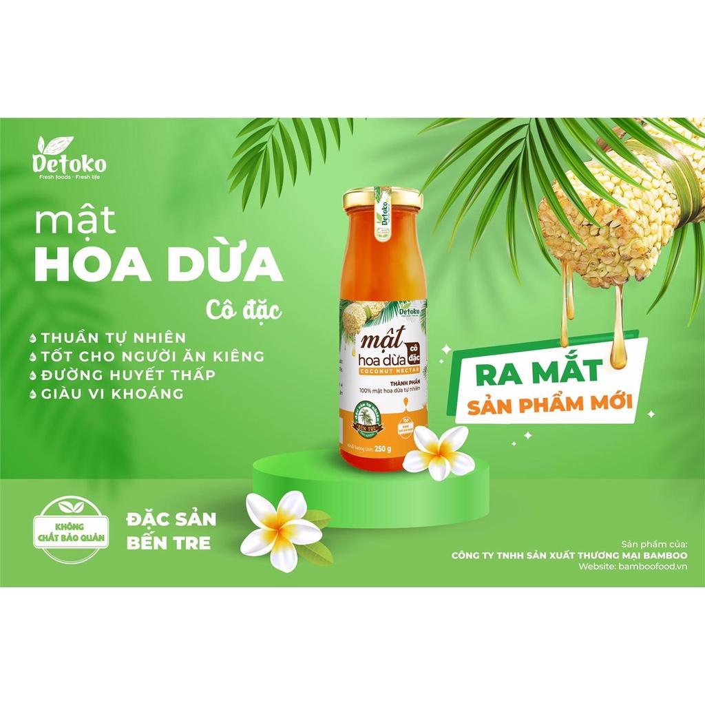 Combo 2 Bột cần tây + 1 Mật hoa dừa Bamboo nguyên chất, 100% từ thiên nhiên - Hỗ trợ giảm cân, làm đẹp da, dùng được cho người tiểu đường