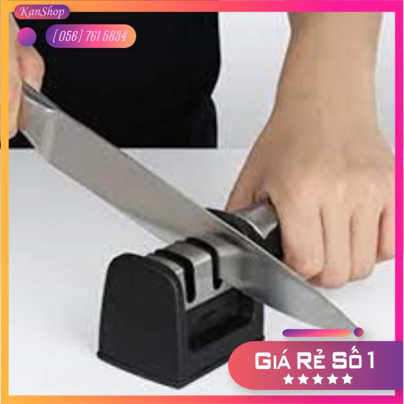 Dụng cụ mài dao kéo 3 cấp độ cầm tay Living C , mài dao nhanh bén siêu tiện lợi RS- 168