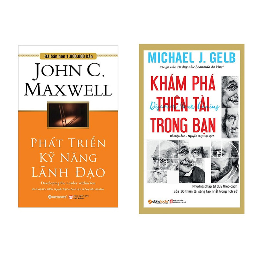Combo Sách Nghệ Thuật Quản Lý: Khám Phá Thiên Tài Trong Bạn + Phát Triển Kỹ Năng Lãnh Đạo