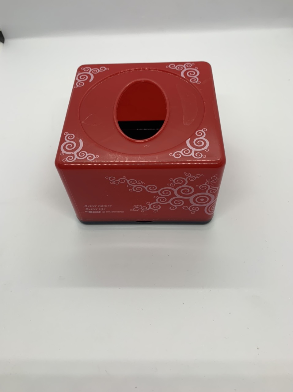 [COMBO 2 Chiếc] Hộp đựng giấy ăn bằng nhựa màu đỏ đẹp mắt